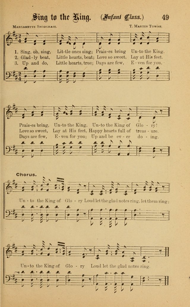 Good Will: A collection of New Music for Sabbath Schools and Gospel Meetings (Enlarged) page 47