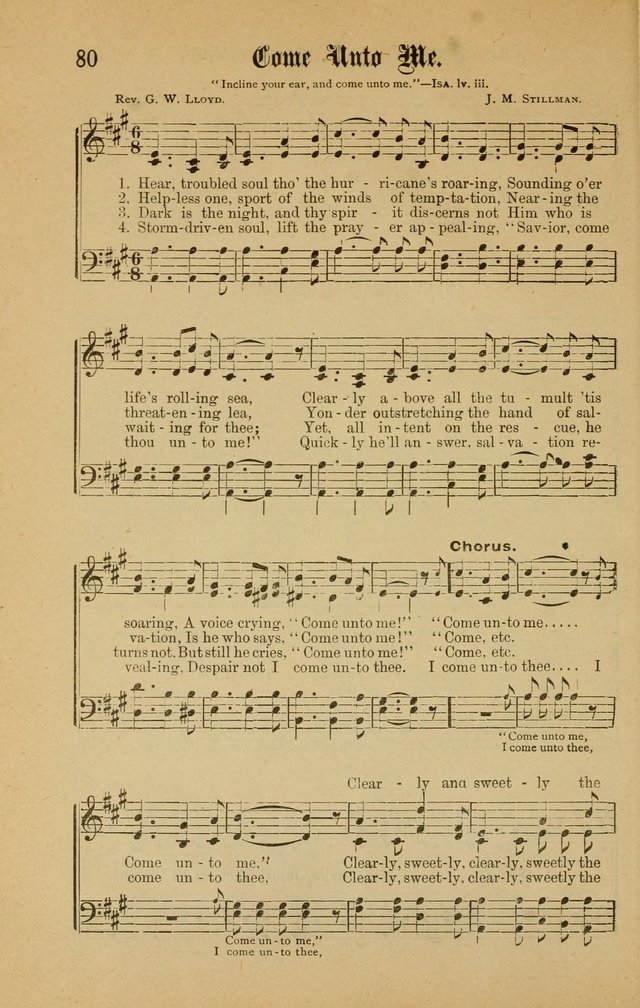 Good Will: A collection of New Music for Sabbath Schools and Gospel Meetings (Enlarged) page 78