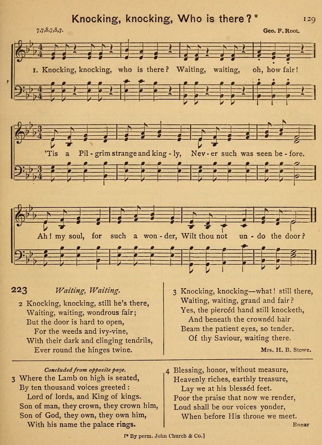 Good-Will Songs: a Compilation of Hymns and Tunes page 130