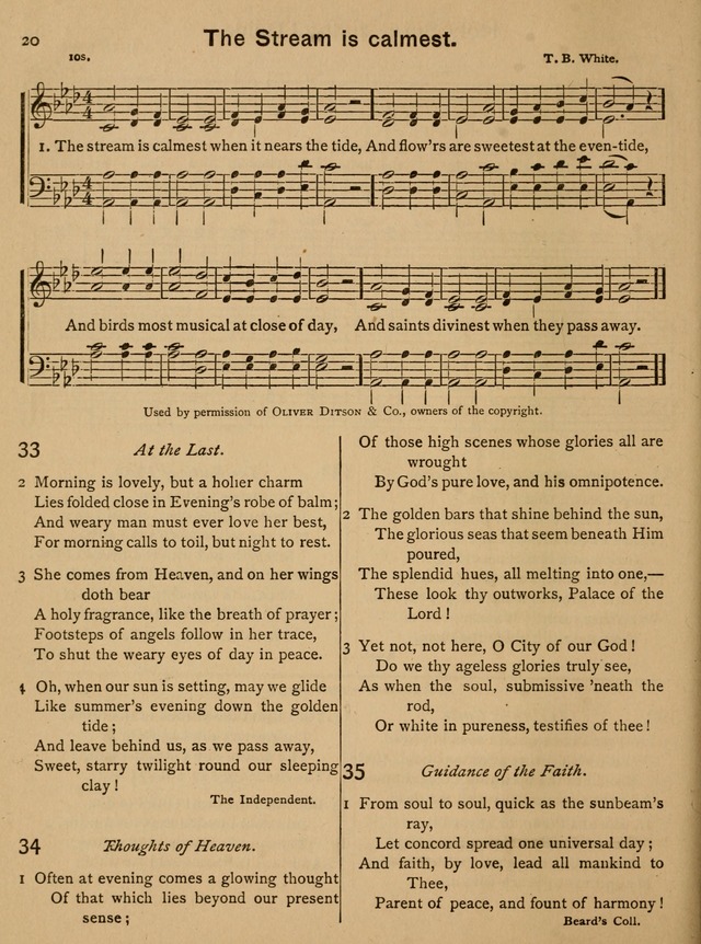 Good-Will Songs: a Compilation of Hymns and Tunes page 21