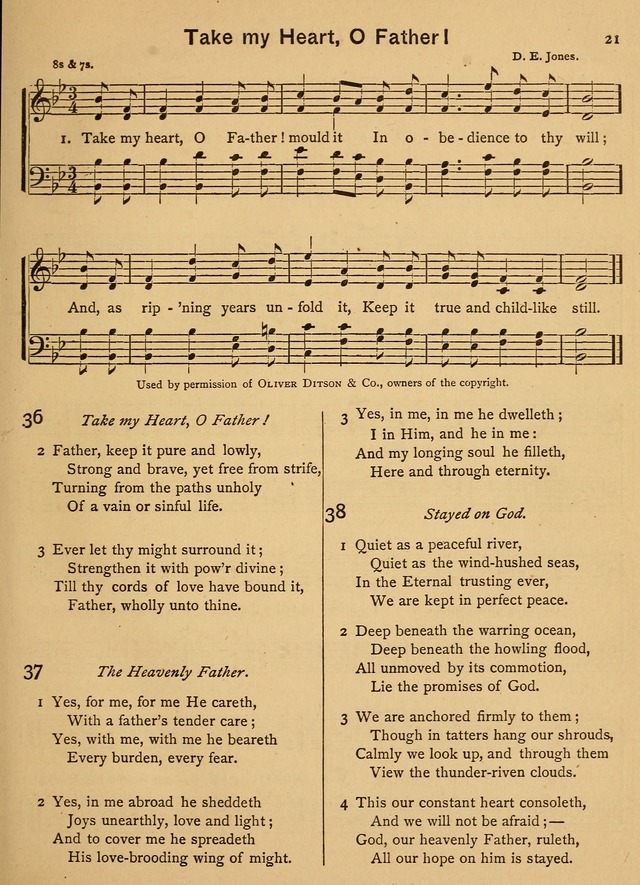 Good-Will Songs: a Compilation of Hymns and Tunes page 22