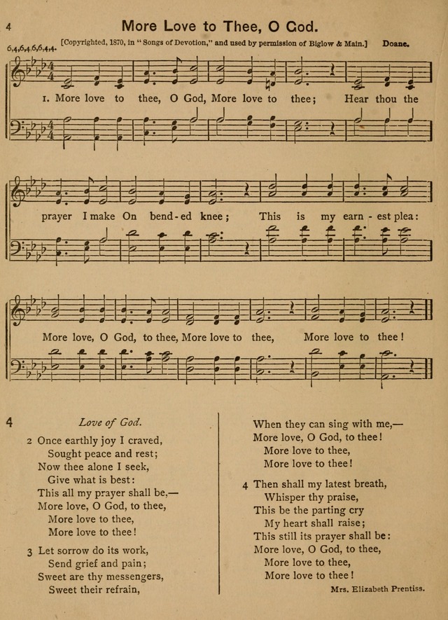 Good-Will Songs: a Compilation of Hymns and Tunes page 5