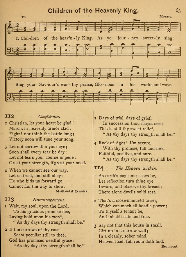 Good-Will Songs: a Compilation of Hymns and Tunes page 64