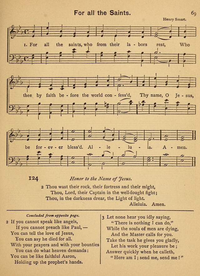 Good-Will Songs: a Compilation of Hymns and Tunes page 70