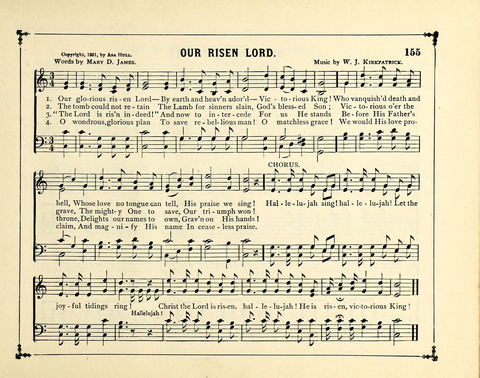 The Gem of Gems: a choice collection of sacred songs, original and selected, for the use of Sunday-Schools, Bible Classes and Social Worship page 155
