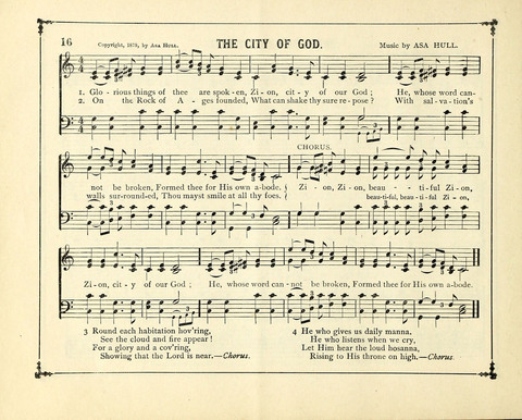 The Gem of Gems: a choice collection of sacred songs, original and selected, for the use of Sunday-Schools, Bible Classes and Social Worship page 16