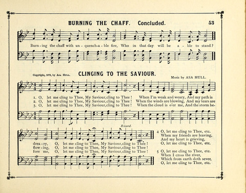 The Gem of Gems: a choice collection of sacred songs, original and selected, for the use of Sunday-Schools, Bible Classes and Social Worship page 53