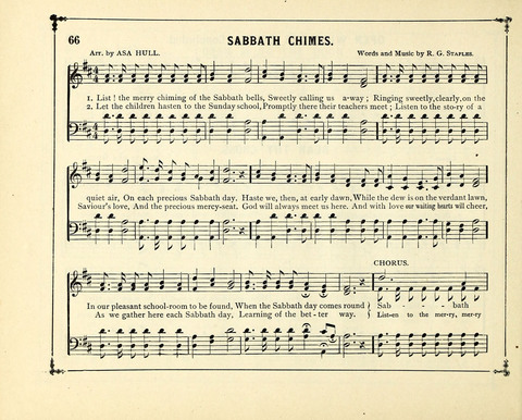 The Gem of Gems: a choice collection of sacred songs, original and selected, for the use of Sunday-Schools, Bible Classes and Social Worship page 66