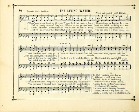 The Gem of Gems: a choice collection of sacred songs, original and selected, for the use of Sunday-Schools, Bible Classes and Social Worship page 80