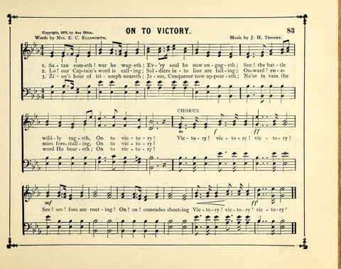 The Gem of Gems: a choice collection of sacred songs, original and selected, for the use of Sunday-Schools, Bible Classes and Social Worship page 83