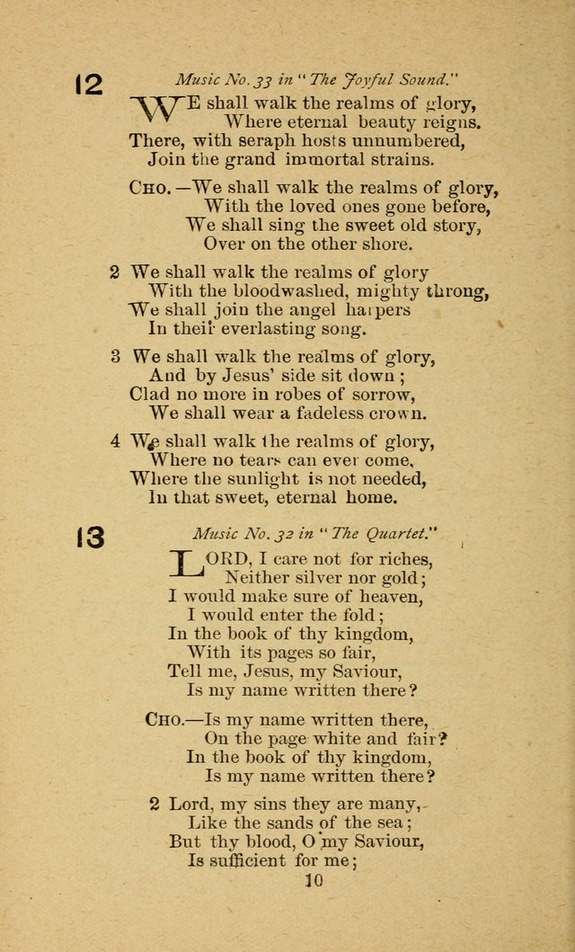 Gems of Gospel Songs page 13