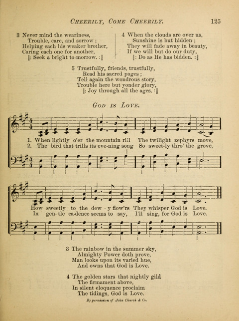 The Hosanna: a book of hymns, songs, chants, and anthems for children page 125