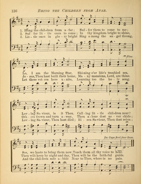 The Hosanna: a book of hymns, songs, chants, and anthems for children page 136