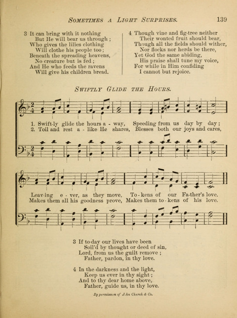 The Hosanna: a book of hymns, songs, chants, and anthems for children page 139