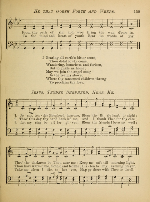 The Hosanna: a book of hymns, songs, chants, and anthems for children page 159