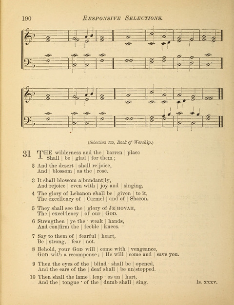 The Hosanna: a book of hymns, songs, chants, and anthems for children page 190