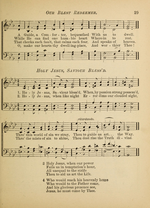 The Hosanna: a book of hymns, songs, chants, and anthems for children page 29