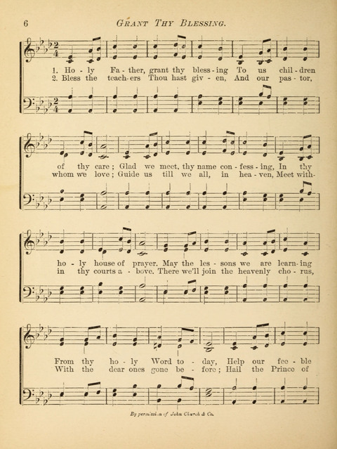 The Hosanna: a book of hymns, songs, chants, and anthems for children page 6
