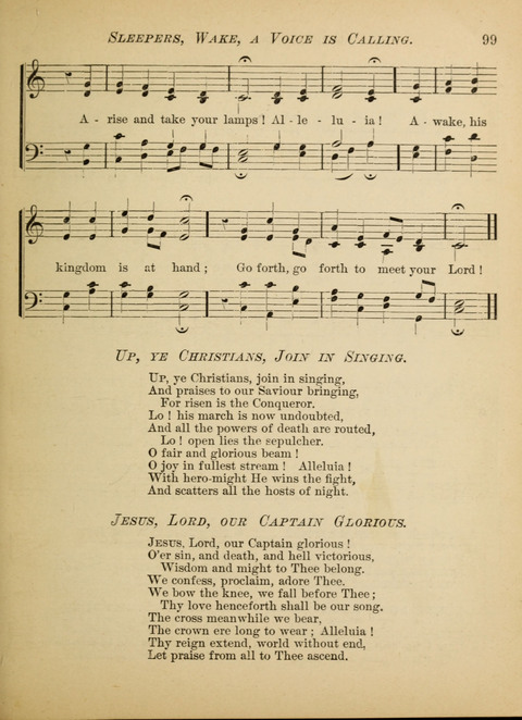 The Hosanna: a book of hymns, songs, chants, and anthems for children page 99