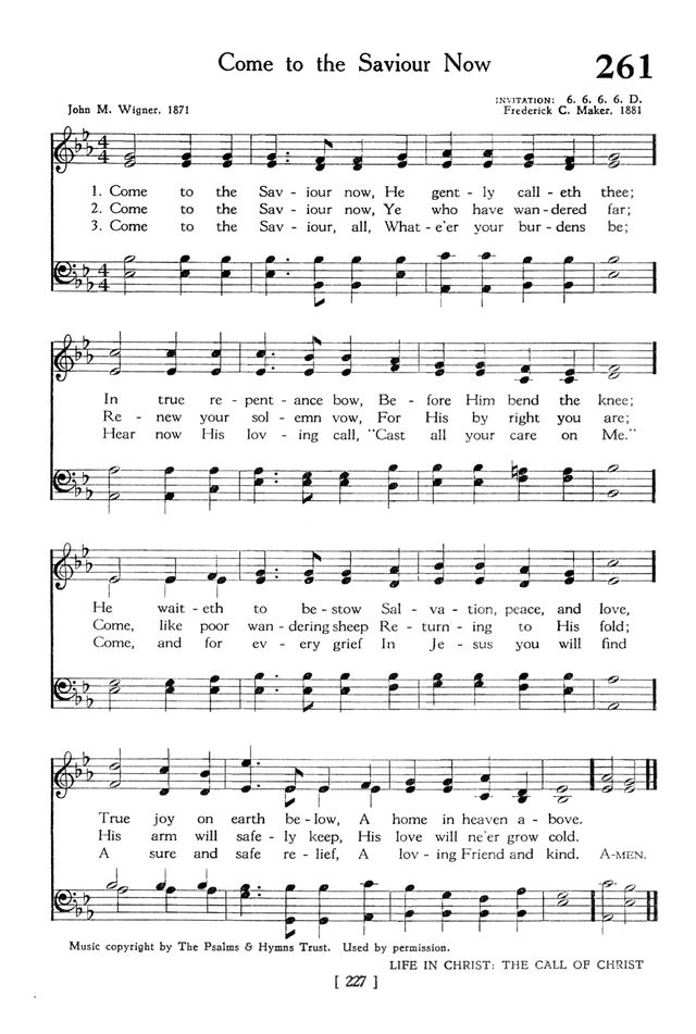 The Hymnbook page 227