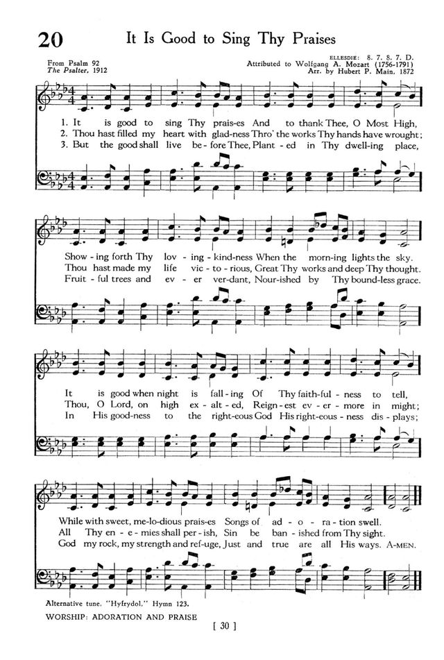The Hymnbook page 30