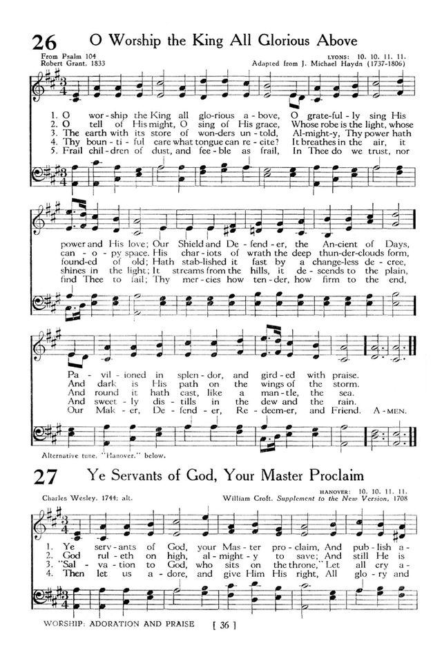 The Hymnbook page 36