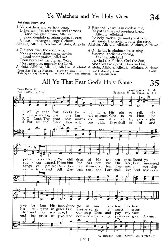 The Hymnbook page 43