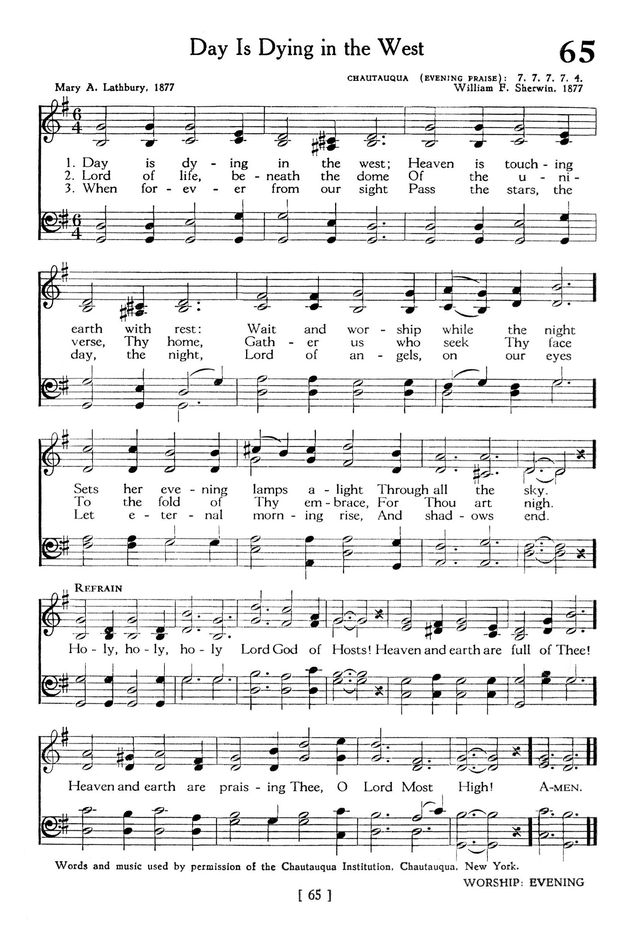 The Hymnbook page 65