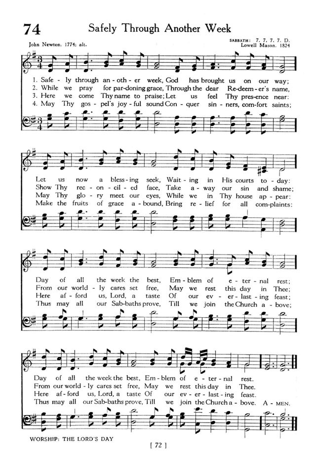 The Hymnbook page 72
