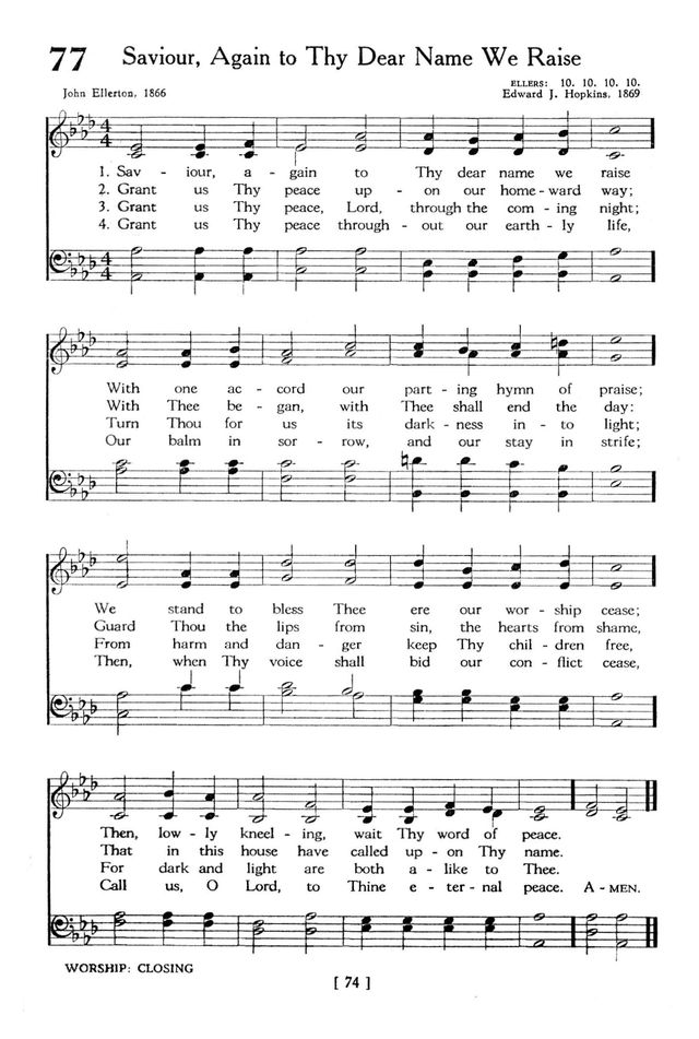 The Hymnbook page 74