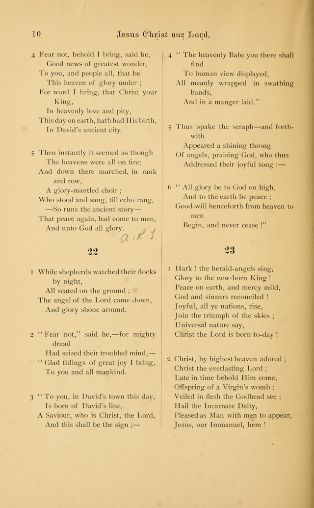Hymnal page 10