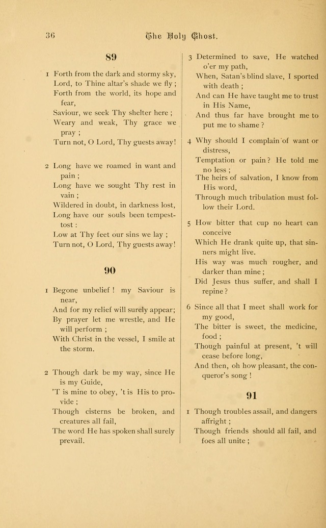 Hymnal page 36