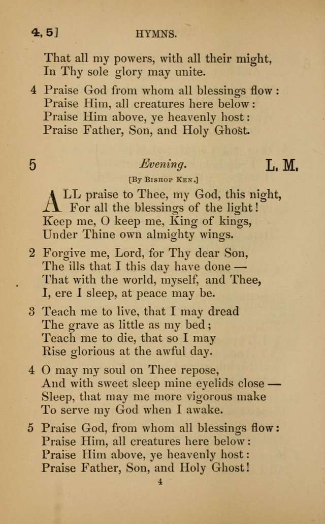 Hymns for All Christians page 4