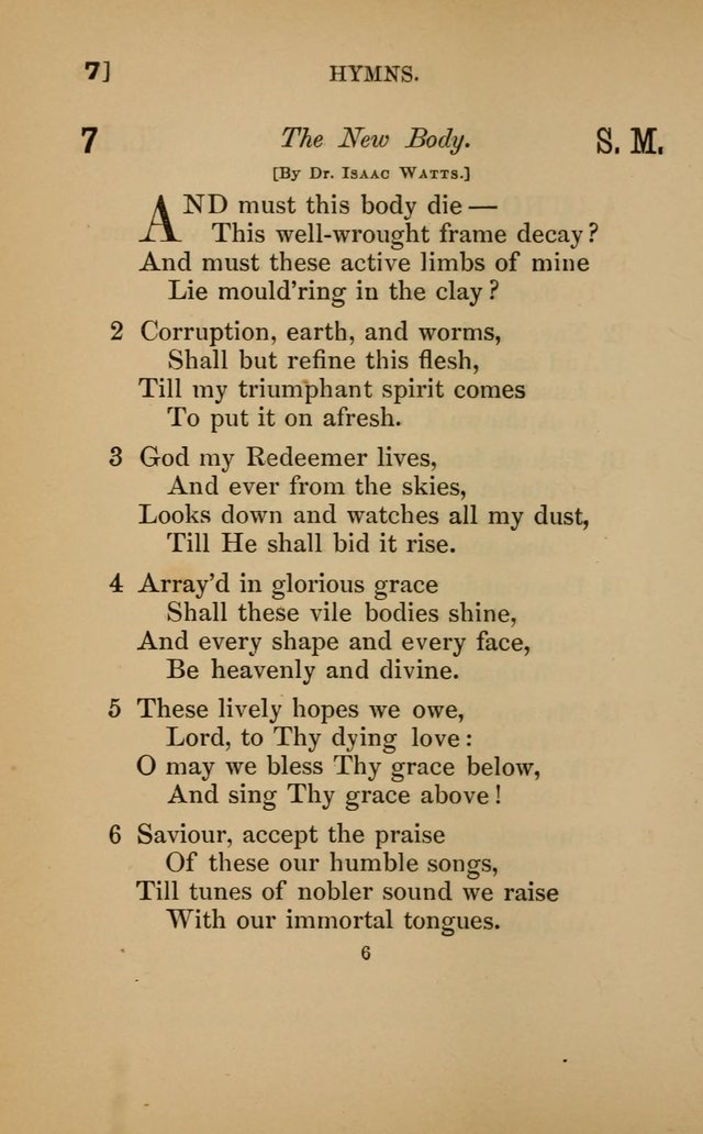 Hymns for All Christians page 6