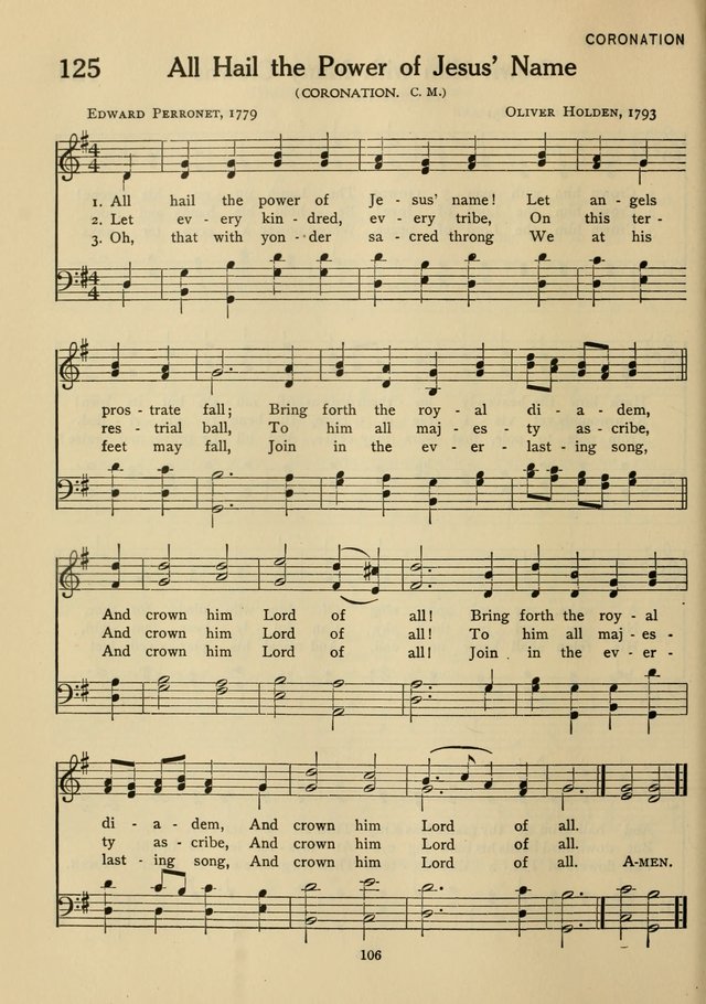 Hymnal for American Youth page 107