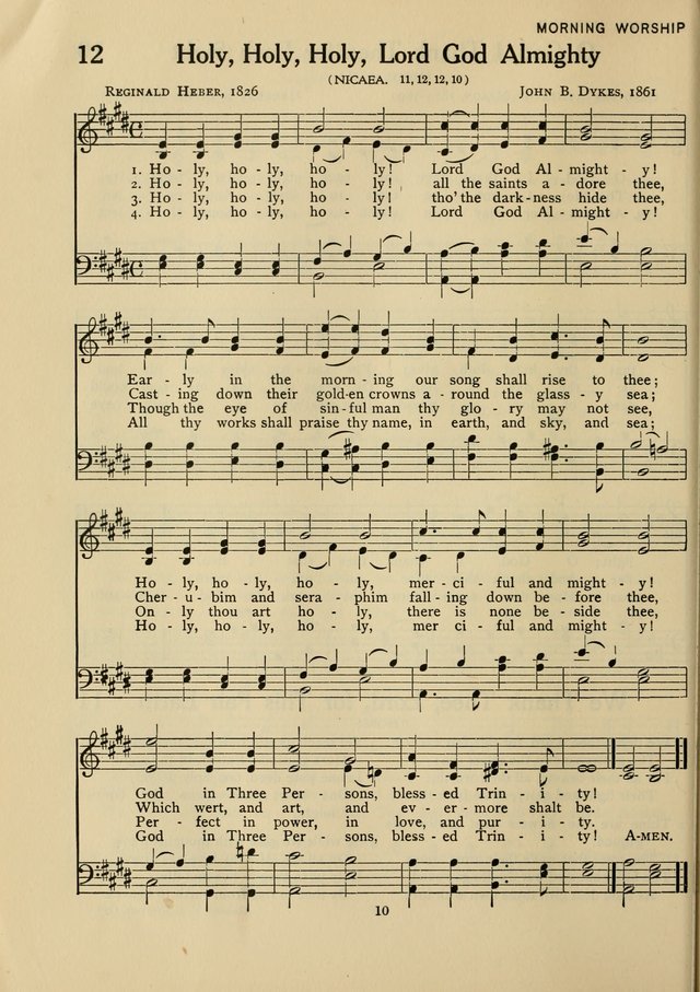 Hymnal for American Youth page 11