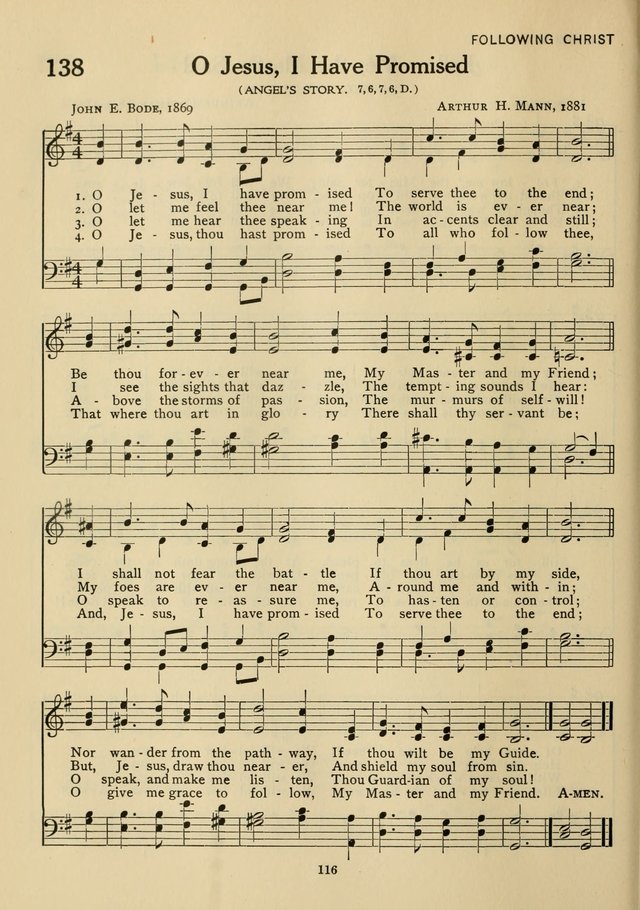 Hymnal for American Youth page 117