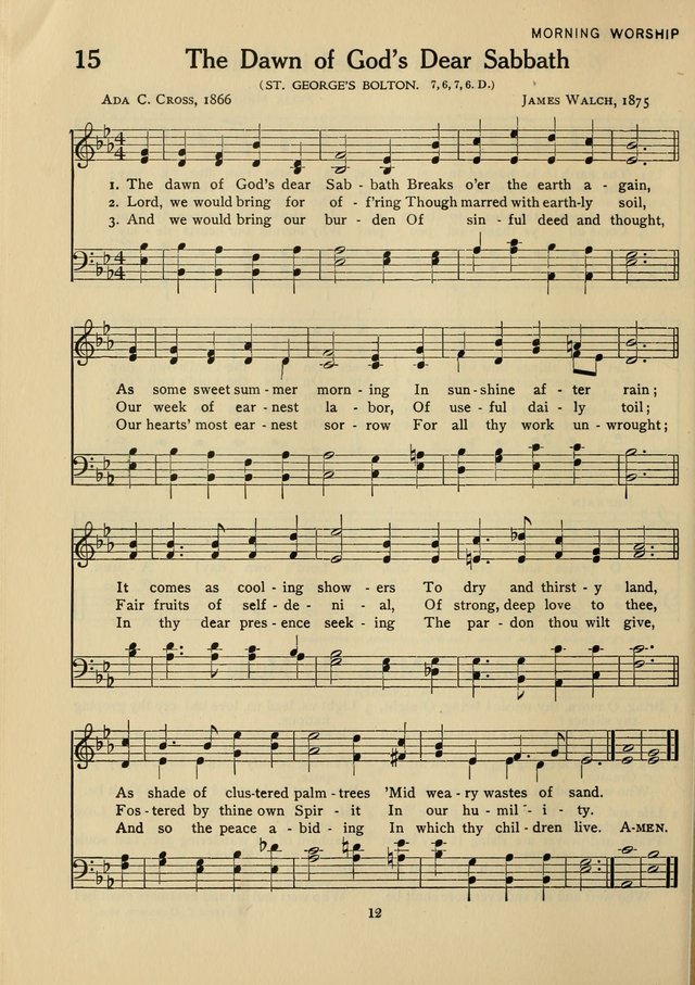 Hymnal for American Youth page 13