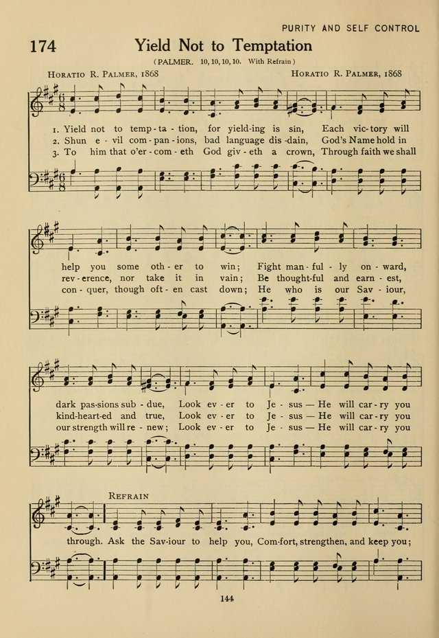 Hymnal for American Youth page 145