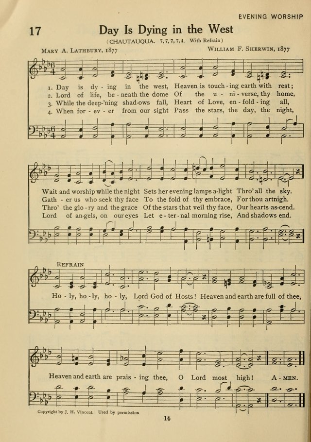 Hymnal for American Youth page 15