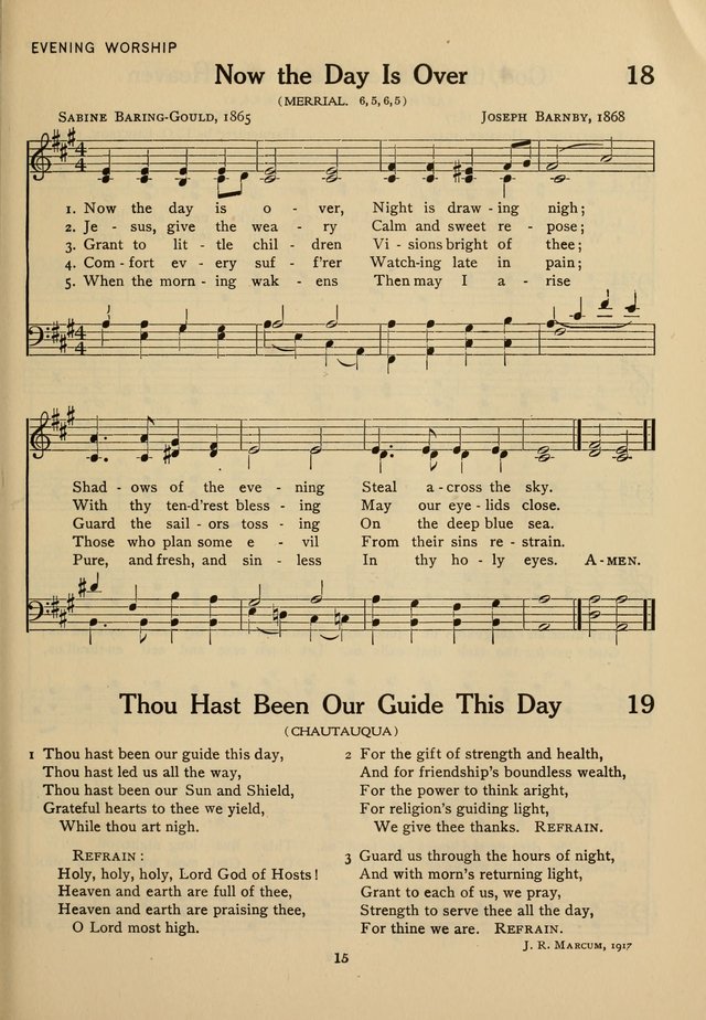 Hymnal for American Youth page 16