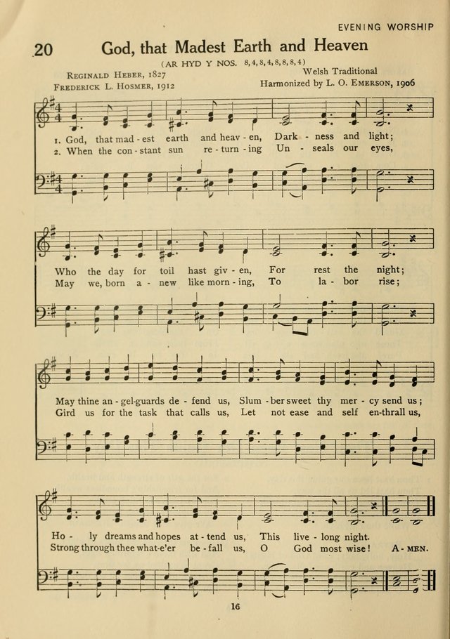 Hymnal for American Youth page 17