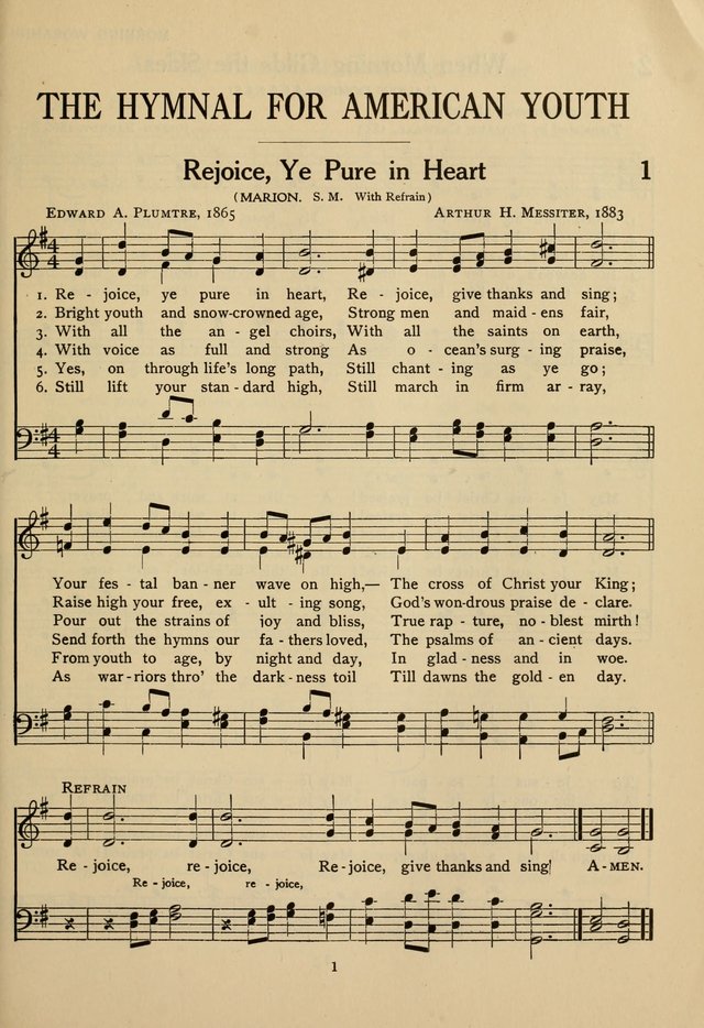 Hymnal for American Youth page 2