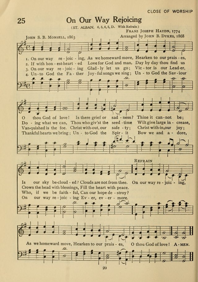 Hymnal for American Youth page 21