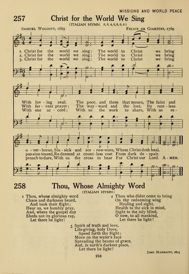 Hymnal for American Youth page 217