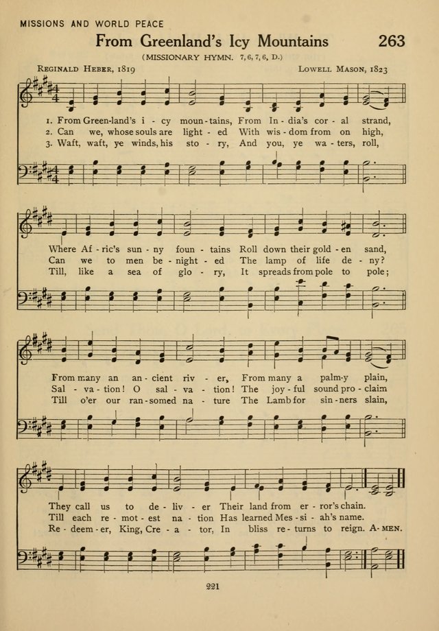 Hymnal for American Youth page 222