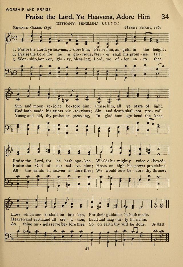 Hymnal for American Youth page 28