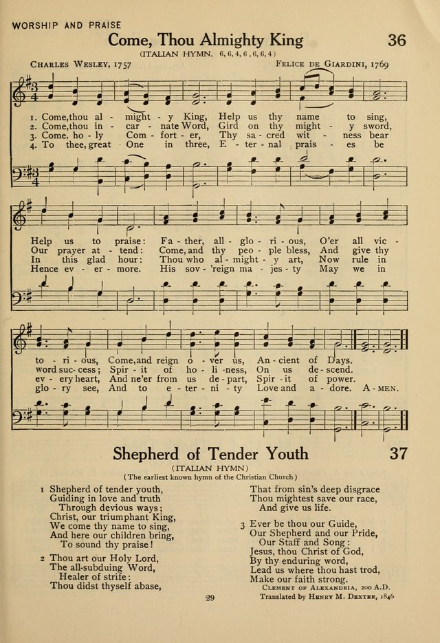 Hymnal for American Youth page 30