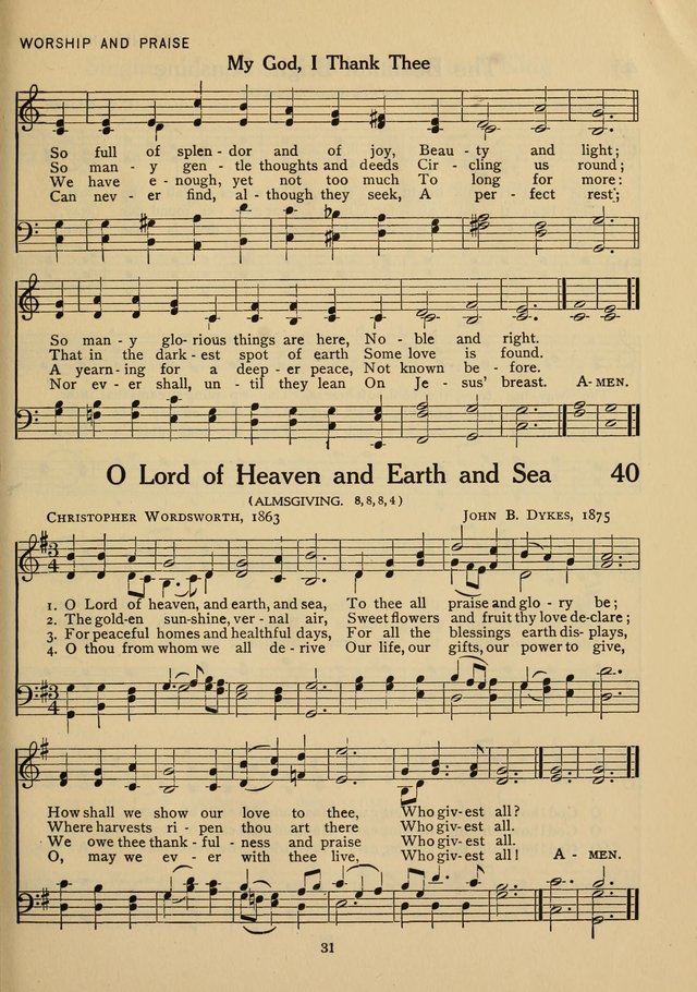 Hymnal for American Youth page 32