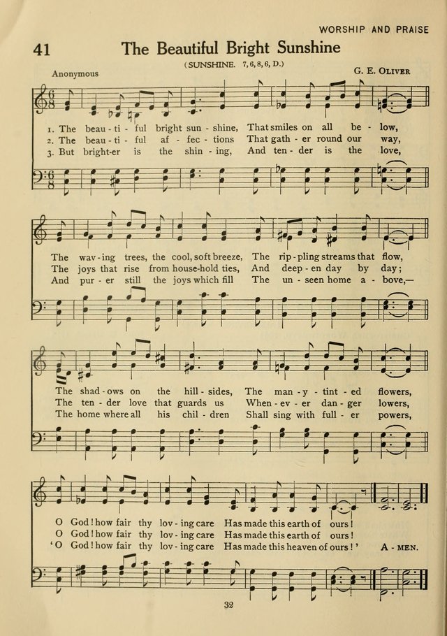 Hymnal for American Youth page 33